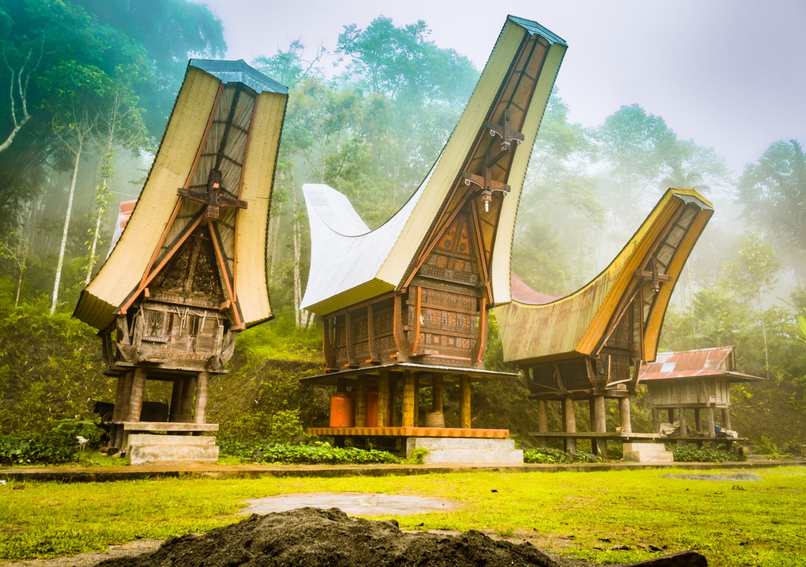 Toraja Houses Sulawesi
