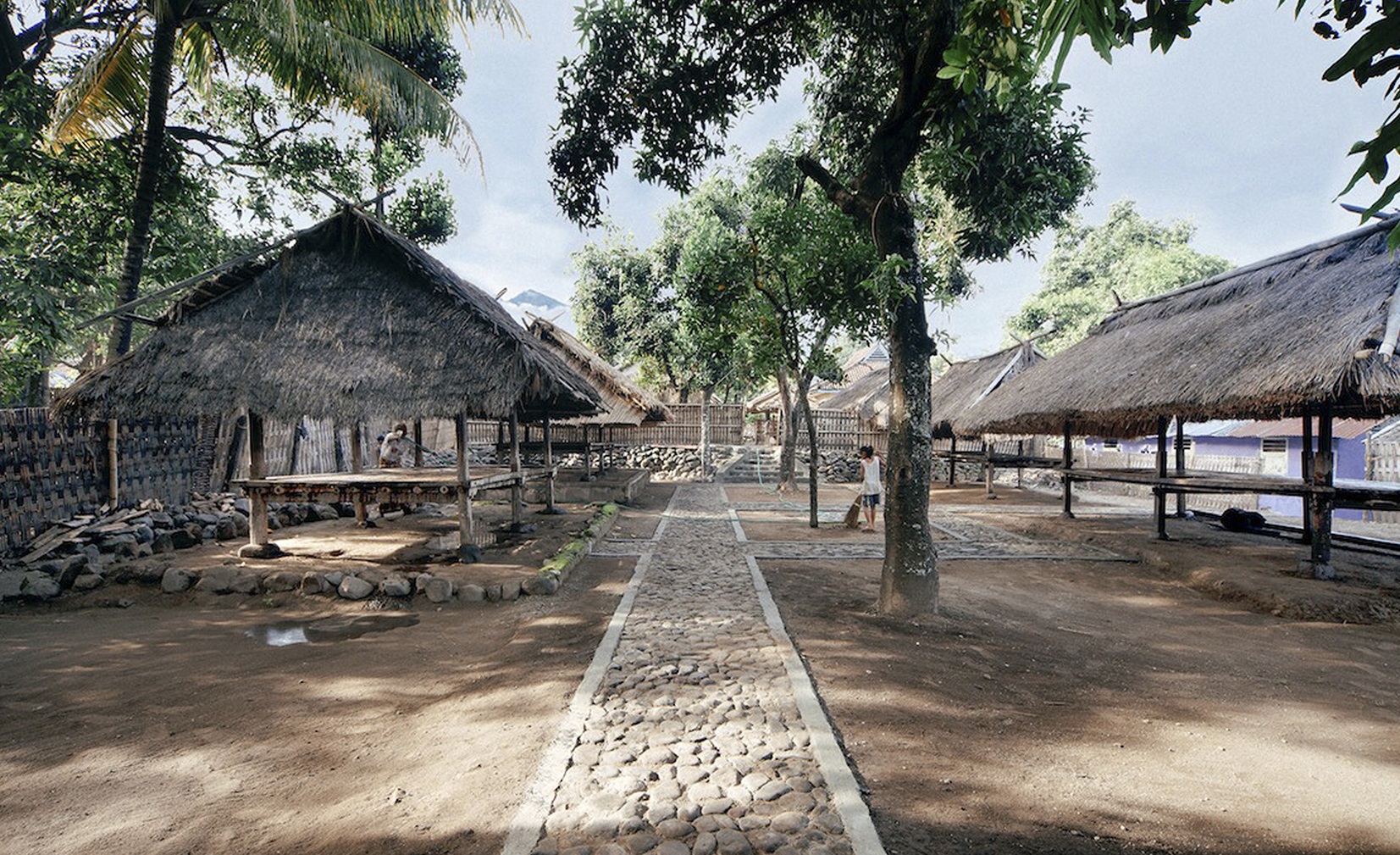 bayan traditional village of lombok