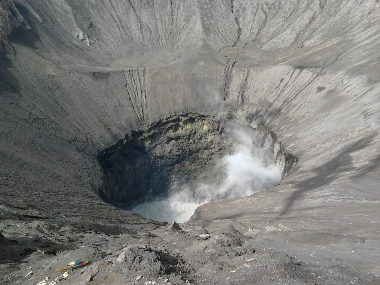 mount bromo crater
